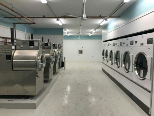 Commercial laundry facility
